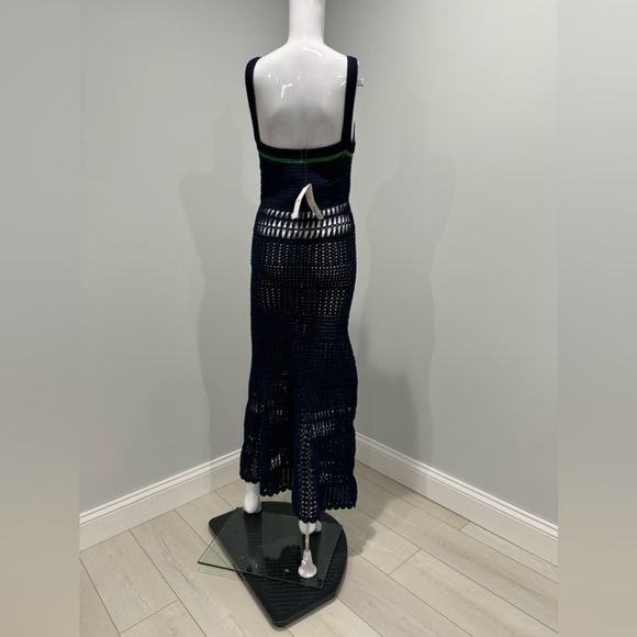 $1265 wales bonner Djembe Crochet Dress size 2 - Picture 8 of 9